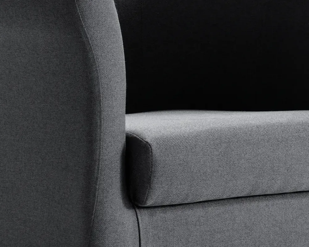 Online Daells Bolighus Lænestol Flash Med Eg Ben Grå