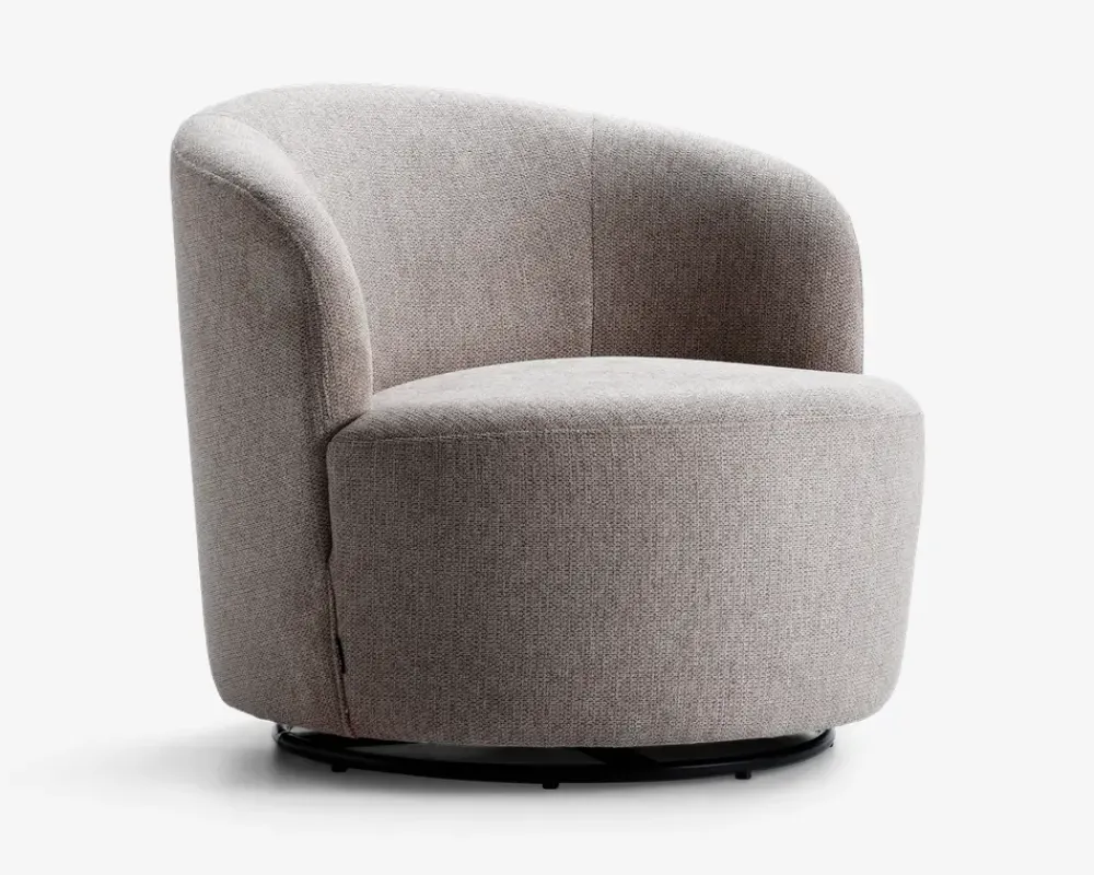 New Daells Bolighus Lænestol med drejefunktion Brun