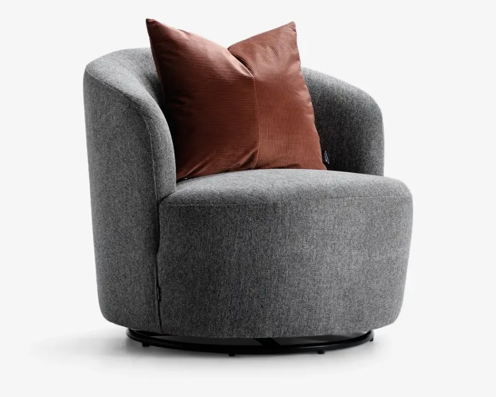 Clearance Daells Bolighus Lænestol med drejefunktion Grå