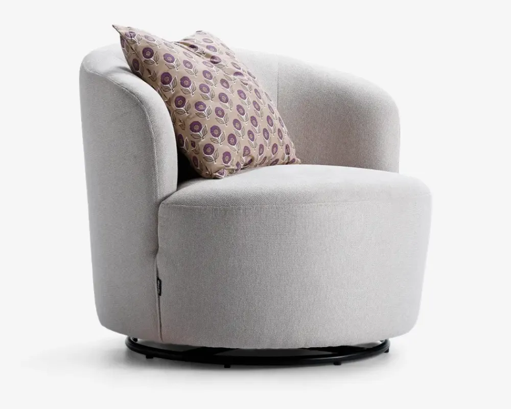 Online Daells Bolighus Lænestol med drejefunktion Beige