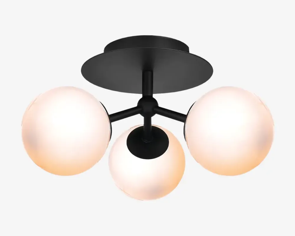 New Daells Bolighus Loftlampe Atom Trio Opal Ø.26 cm