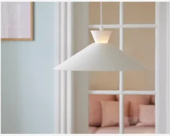 Outlet Daells Bolighus Loftlampe Dial Ø.45 cm Hvid