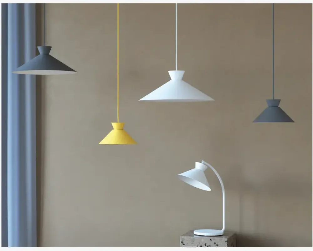 Outlet Daells Bolighus Loftlampe Dial Ø.45 cm Hvid