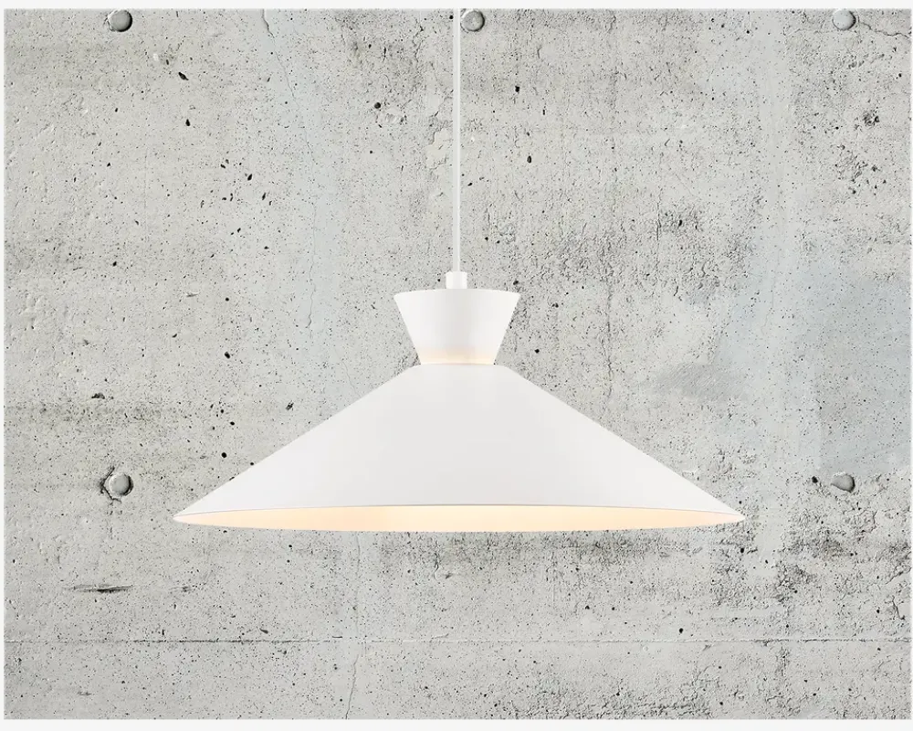 Outlet Daells Bolighus Loftlampe Dial Ø.45 cm Hvid