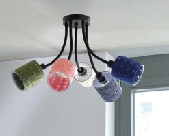 Clearance Daells Bolighus Loftlampe filt vævet H.43,5 cm