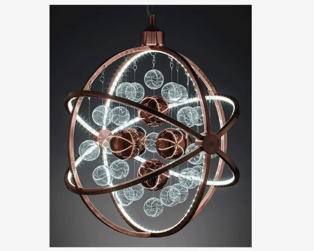 Outlet Daells Bolighus Loftlampe Galaxy Ø.48 cm Kobber