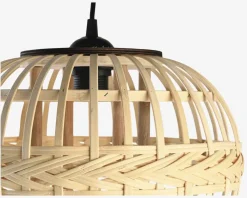 Clearance Daells Bolighus Loftlampe rattan natur Ø.32 cm