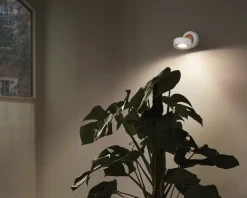 Best Daells Bolighus Loftlampe spot Pluto hvid L.9 cm