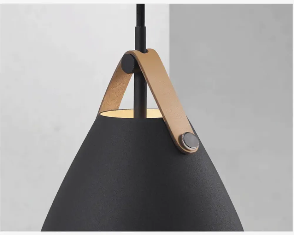 Discount Daells Bolighus Loftlampe Strap Ø.16,5 cm. Sort