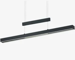 Daells Bolighus Loftlampe Trajan Sort L.150 cm