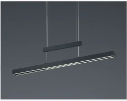 Daells Bolighus Loftlampe Trajan Sort L.150 cm