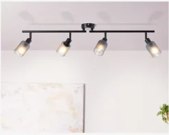 Discount Daells Bolighus Loftspot Loralie Sort/Røgfarvet L.86 cm