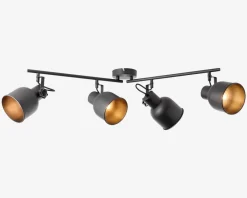 Online Daells Bolighus Loftspot Rolet 4 Sort/Sand B.76cm