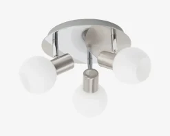 New Daells Bolighus Loftspot Rondel Tiara Krom/Hvid Ø.22cm