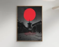 Hot Daells Bolighus Lonely temple - Fadil Roze 30x40 cm