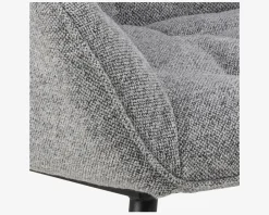 Best Daells Bolighus Loungestol grå møbelstof