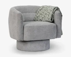 Clearance Daells Bolighus Loungestol m/drejefunktion grå/beige