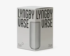 Best Daells Bolighus Lyngby vase porcelæn hvid H.25 cm