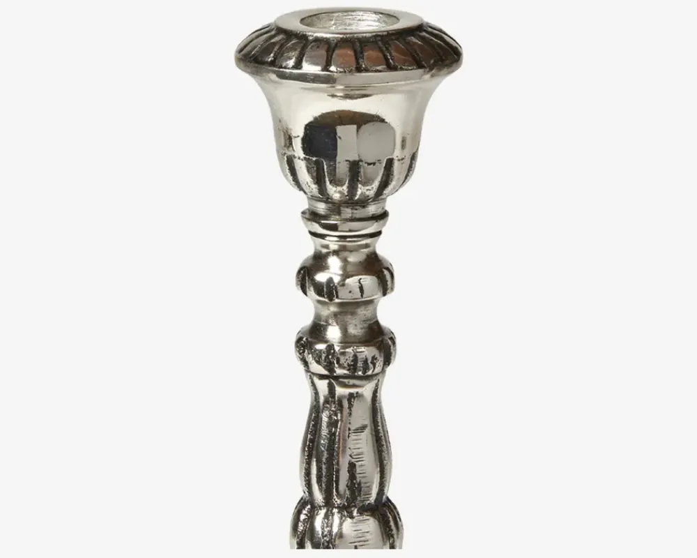 Hot Daells Bolighus Lysestage Barok Antik H.19cm