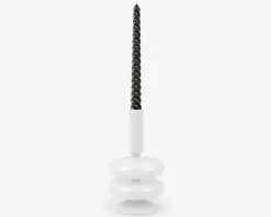 Hot Daells Bolighus Lysestage double bubble H.17 cm Hvid