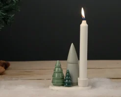 Sale Daells Bolighus Lysestage m. juletræer H.13xØ.7 cm