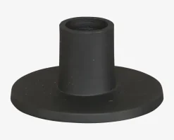 New Daells Bolighus Lysestage Mat Sort H.4 cm