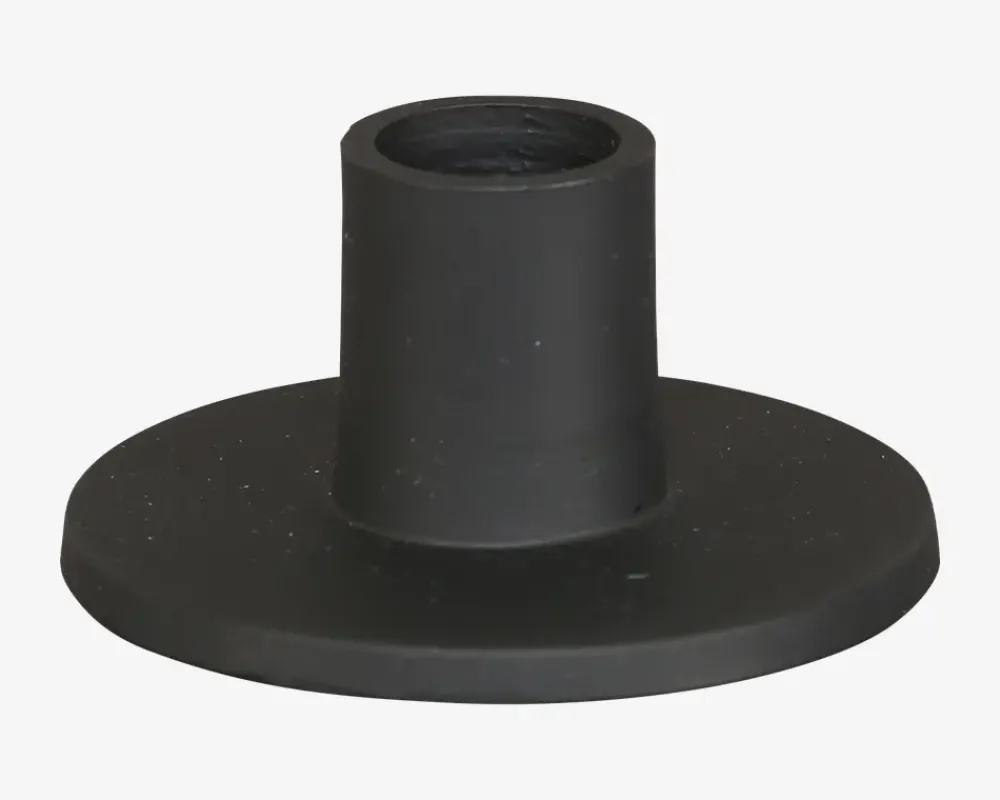 New Daells Bolighus Lysestage Mat Sort H.4 cm