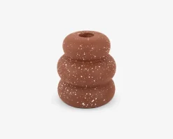 Discount Daells Bolighus Lysestage ringe cement brun H.11 cm