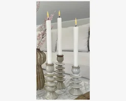 Sale Daells Bolighus Lysestage sand H.16,5 cm