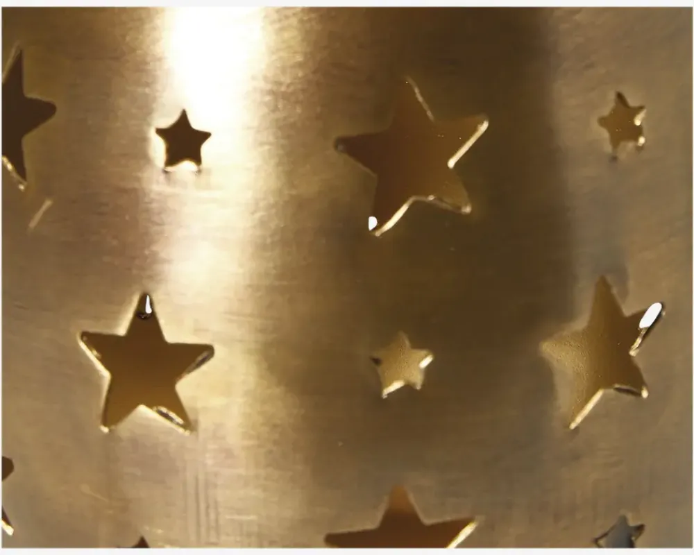 Clearance Daells Bolighus Lysestage Stjerner H.10 cm