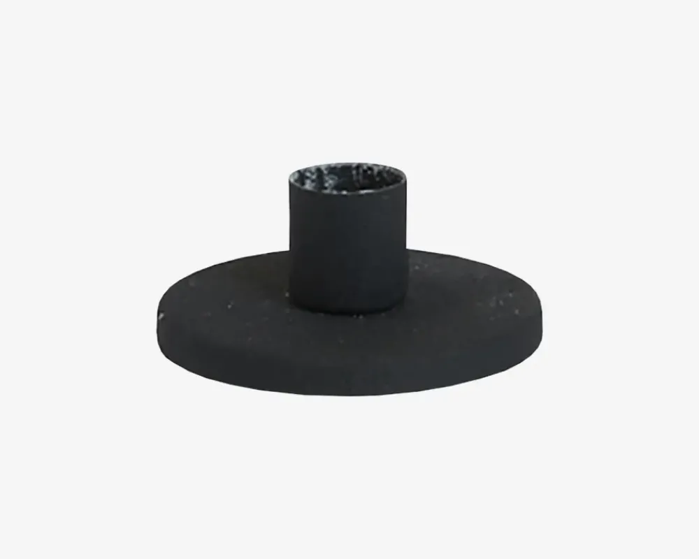 Clearance Daells Bolighus Lysestage Til Kronelys Sort Ø.7cm