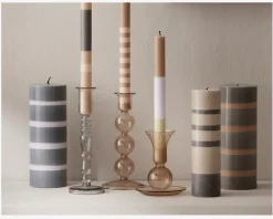 Sale Daells Bolighus Lysestage Tulip H.11,5 cm Orange