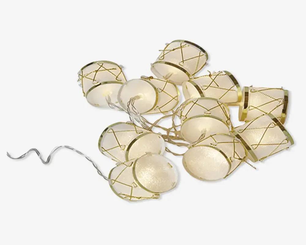 Best Daells Bolighus Lyskæde 10 Trommer Timer