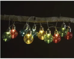 Best Daells Bolighus Lyskæde Med 10 Pærer Multifarvet