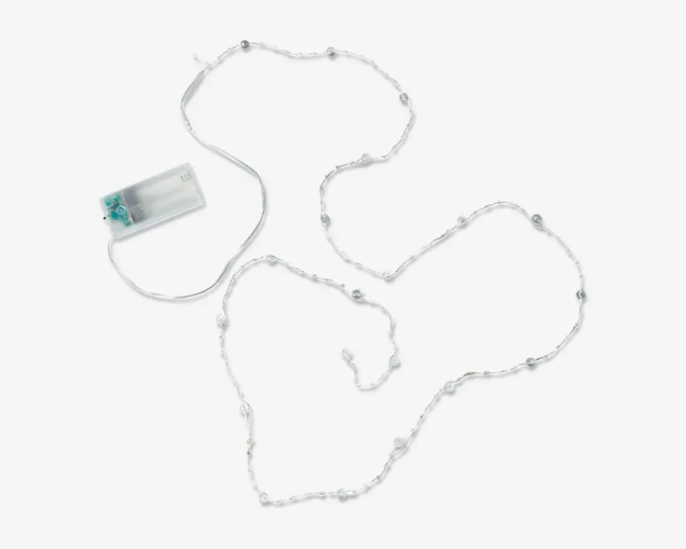 Discount Daells Bolighus Lyskæde m/perler 15 LED 1,7 meter