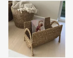 New Daells Bolighus Magasinholder søgræs natur H.26 cm