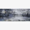 Discount Daells Bolighus Maleri abstrakt vand 50x150 cm