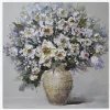 Online Daells Bolighus Maleri blomst vase 100x100 cm