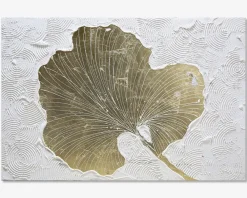 Sale Daells Bolighus Maleri guld blad 80x120 cm