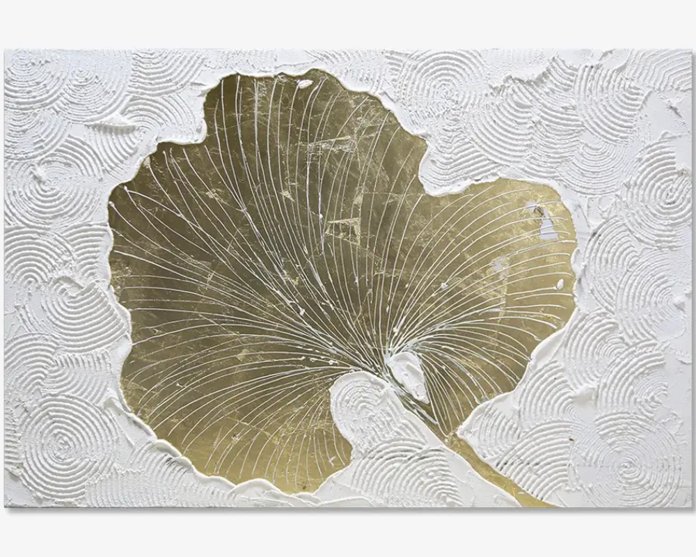 Sale Daells Bolighus Maleri guld blad 80x120 cm