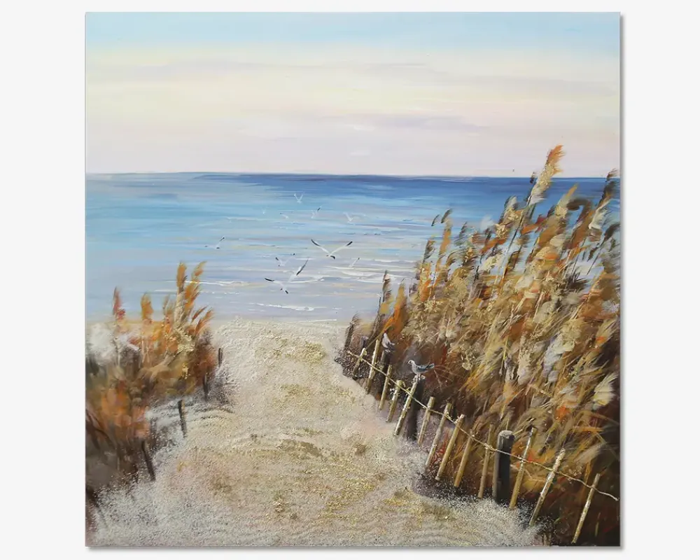 Hot Daells Bolighus Maleri siv 80x80 cm