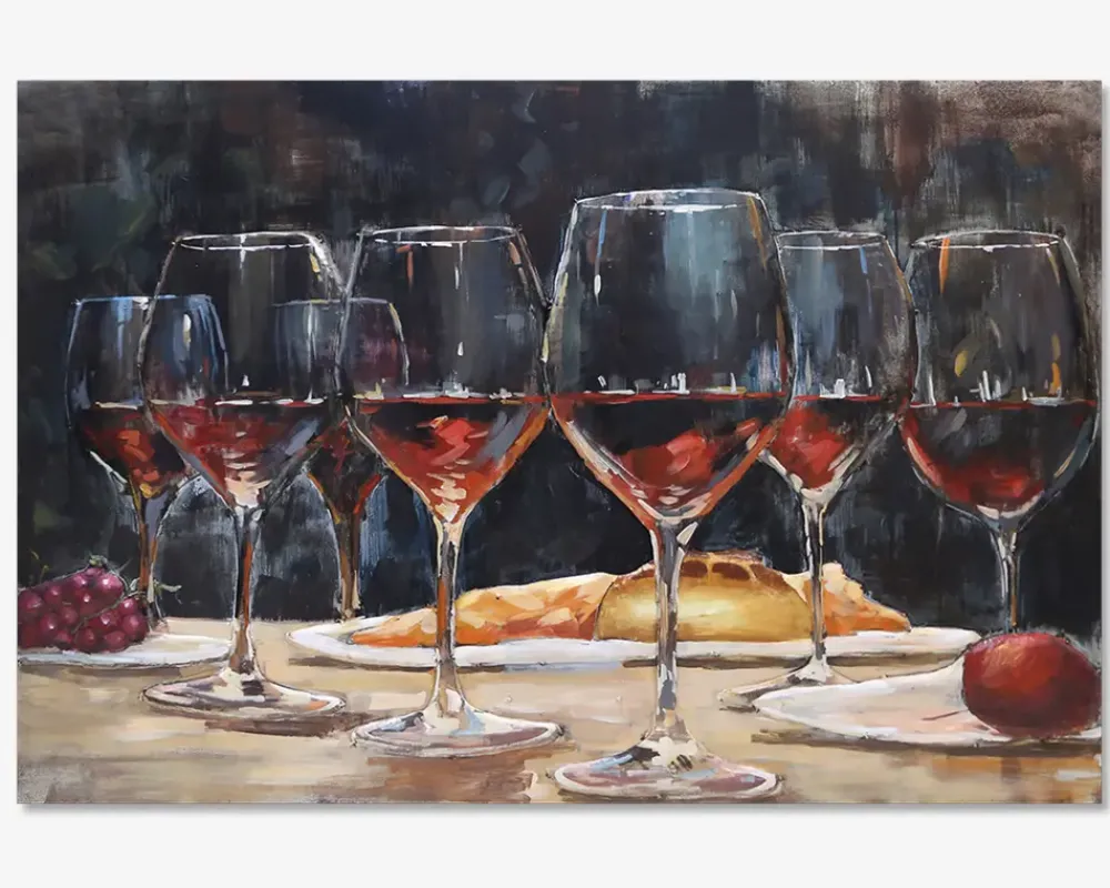 Sale Daells Bolighus Maleri vinglas 80x120 cm