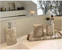 Online Daells Bolighus Marmor Krukke Med Låg Sand H.11