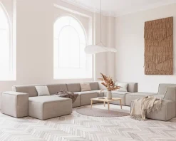 Online Daells Bolighus Modul m/Chaiselong Arm Til Venstre Quadrato