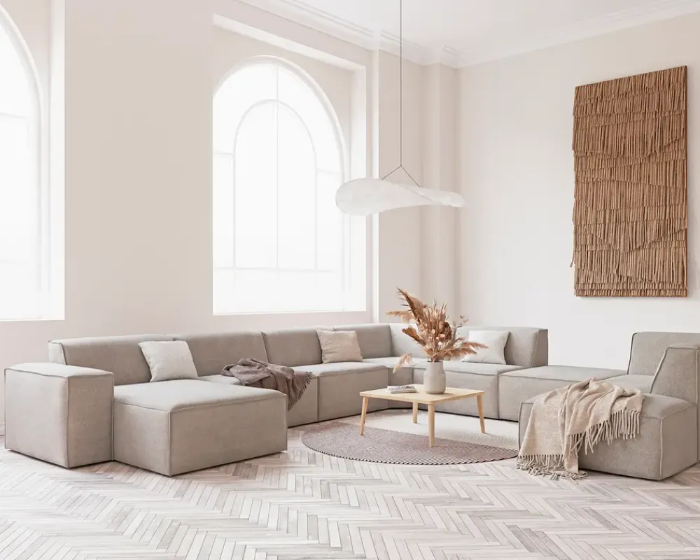 Online Daells Bolighus Modul m/Chaiselong Arm Til Venstre Quadrato