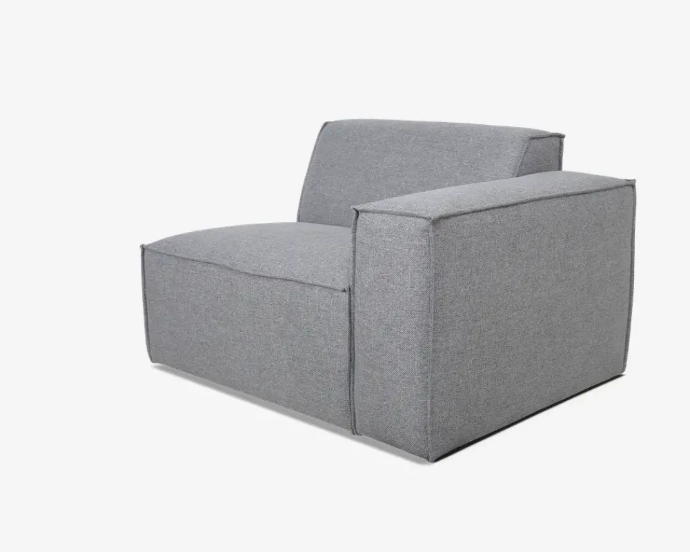 Clearance Daells Bolighus Modul med armlæn til højre Quadrato