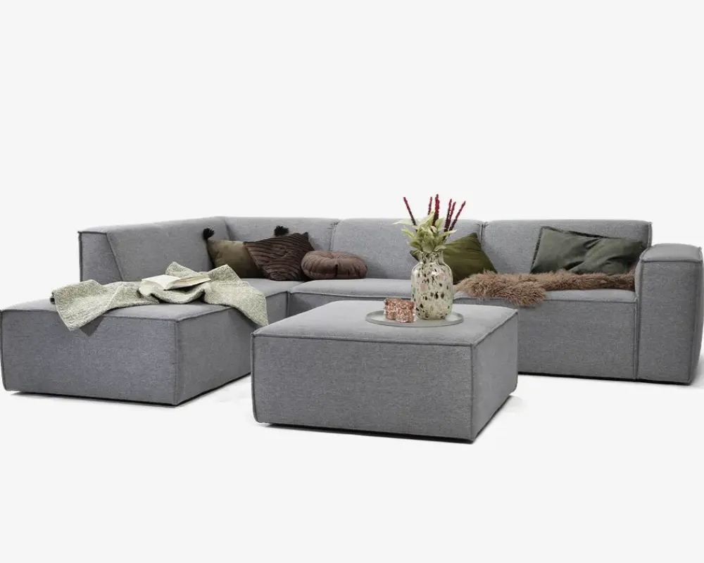 Clearance Daells Bolighus Modul med armlæn til højre Quadrato