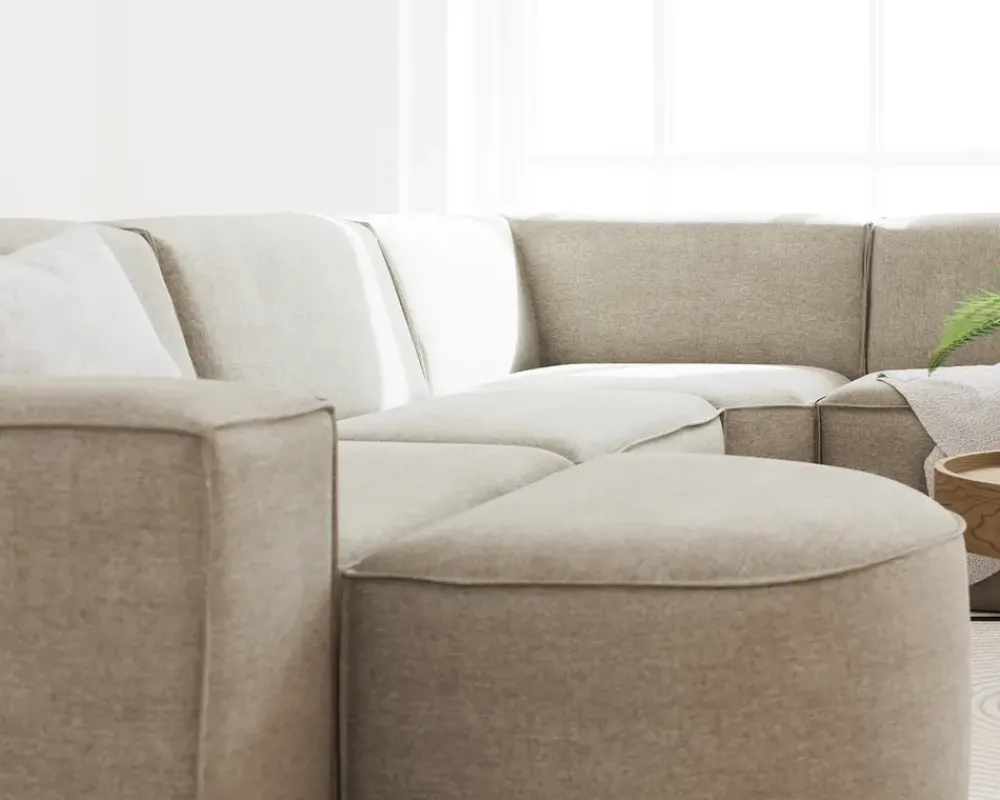 Online Daells Bolighus Modul med armlæn til venstre Quadrato