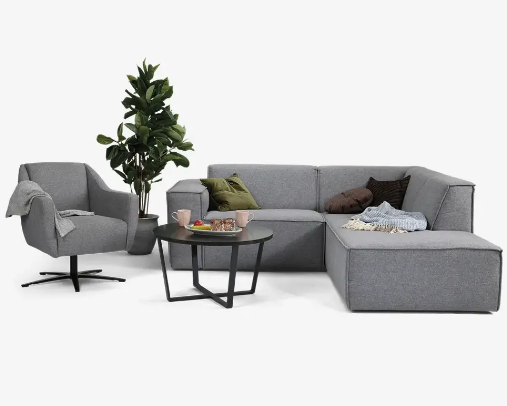 Online Daells Bolighus Modul med armlæn til venstre Quadrato