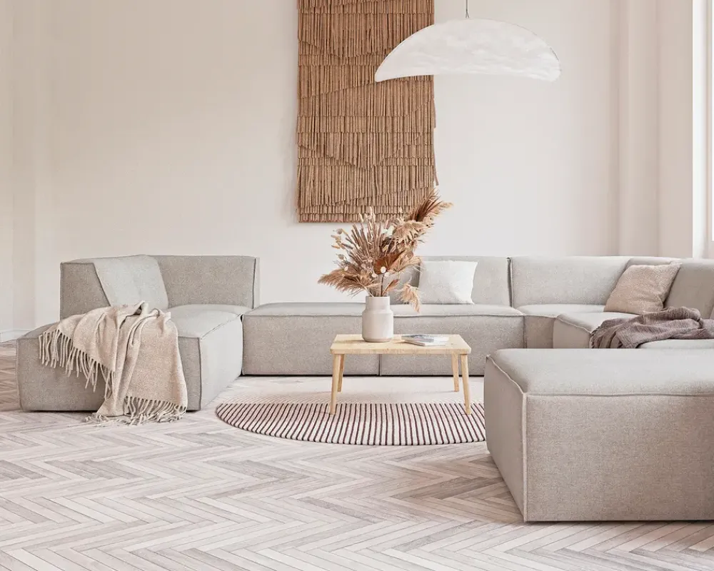 Online Daells Bolighus Modul med armlæn til venstre Quadrato